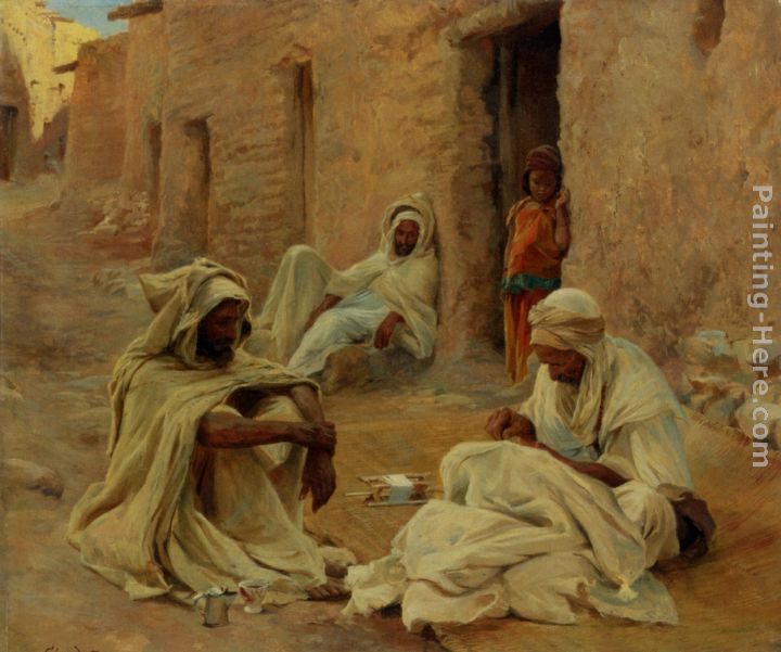 Eugene-Alexis Girardet Alexis Mending